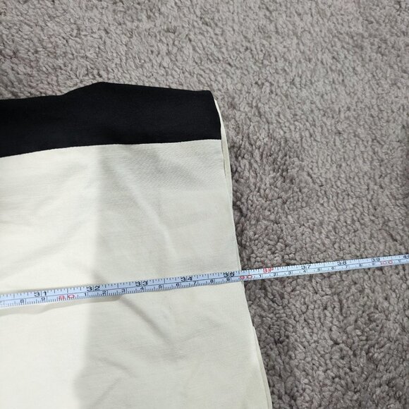 W118 by Walter Baker Hailey Cream with Black blocking Sheath Dress Small - Picture 5 of 7